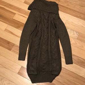 Venus long sleeve turtle neck sweater dress